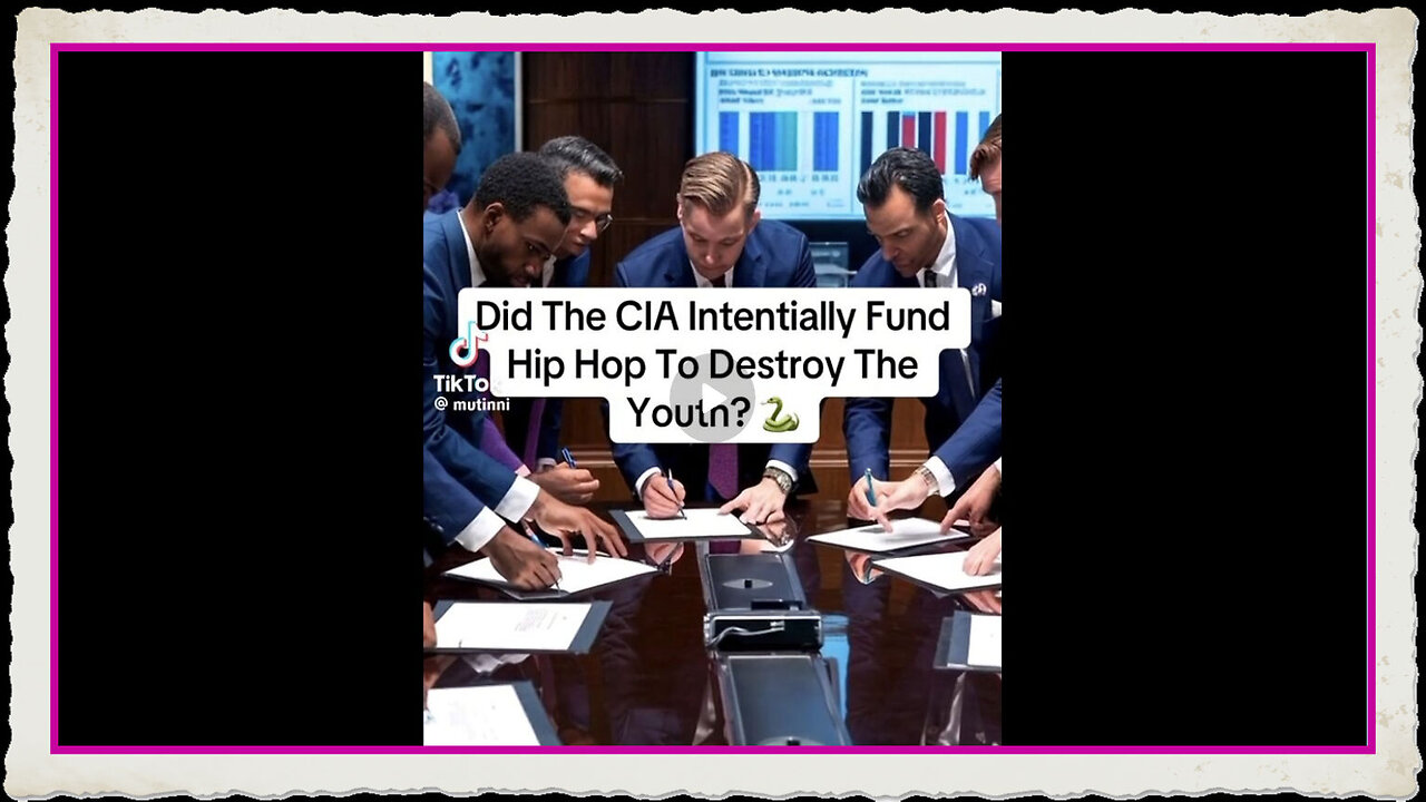 HIPP HOPP FOUNDED BY THE CIA TO INFILTRATE ANOTHER TARGET GROUP - MK ULTRA