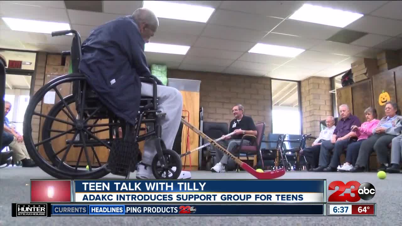 Teen Talk with Tilly provides support to teens with a loved one suffering from Alzheimer's