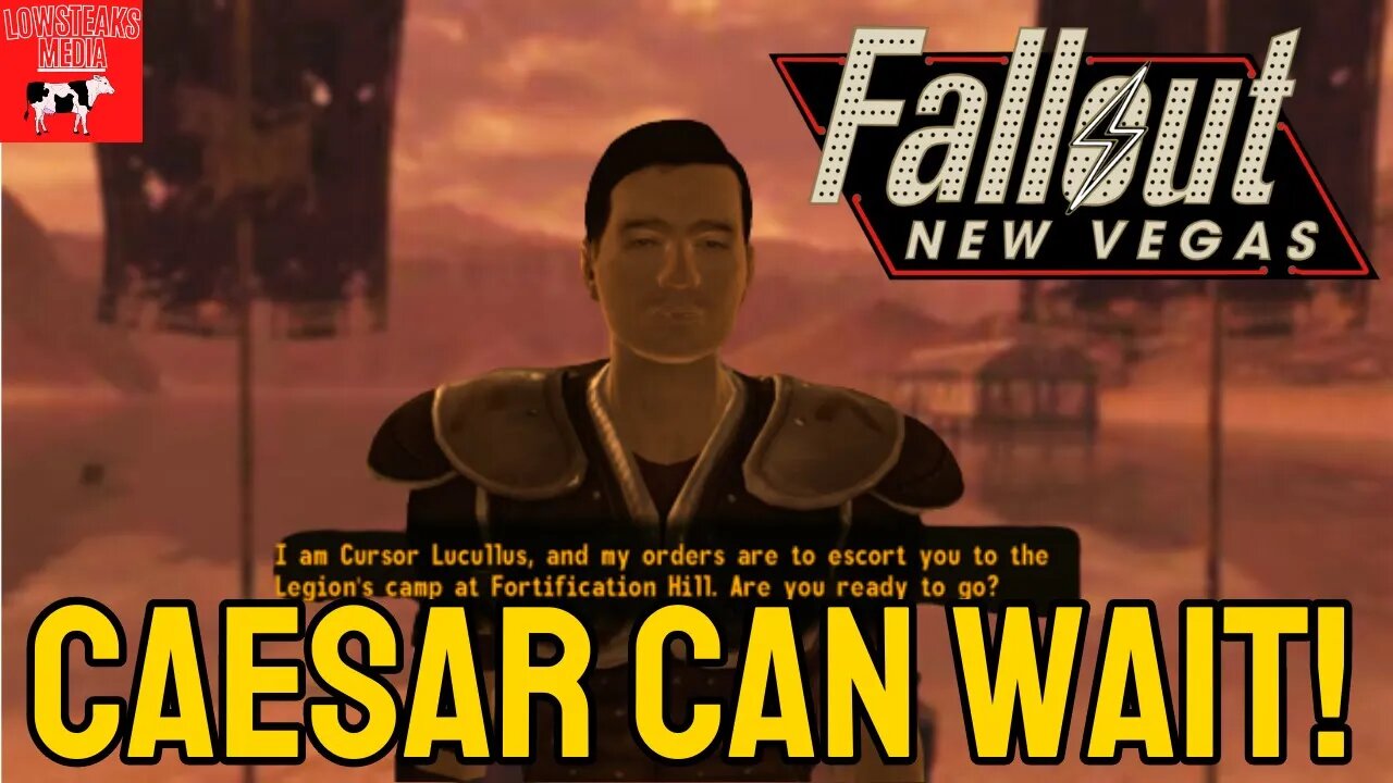 Caesar's Legion CAN WAIT! | Fallout New Vegas Clips