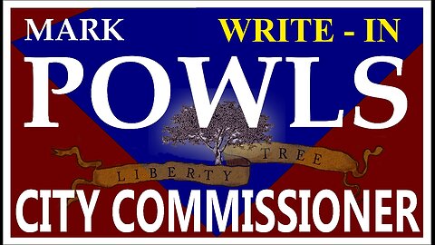 Mark Powls - "Write-In" Candidate for Garnett City Commission 2024