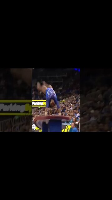 Chae Campbell 9.95 Yurchenko Full Vault - Stanford at UCLA 3/5/23 #shorts