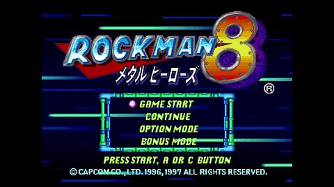 Mega Man 8 (Saturn) Longplay