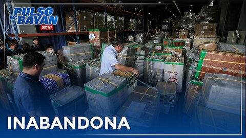 Cargo company sa abroad, inaabandona ang mga container na galing abroad sa BOC?