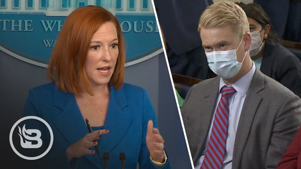 Psaki Gets Frazzled When Reporter Exposes Obama’s Super-Spreader Event