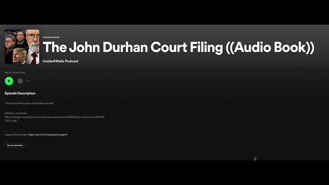 The full court filing from John Durham himself.