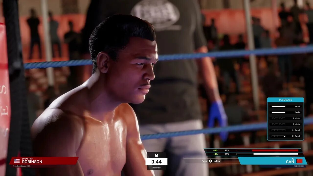 Undisputed Online Gameplay Xu Can vs Sugar Ray Robinson 9 - Risky Rich vs Trueblueboxing UG 3