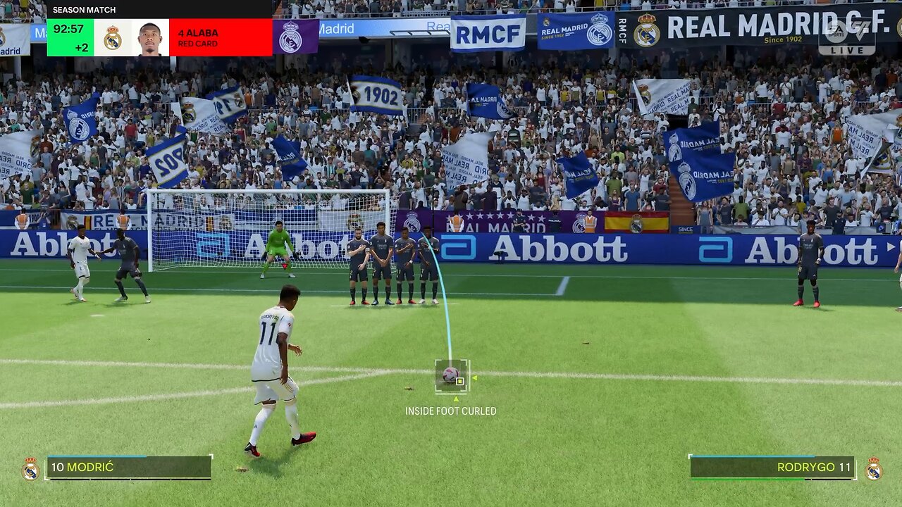 Fc24 FIFA how to score a free kick