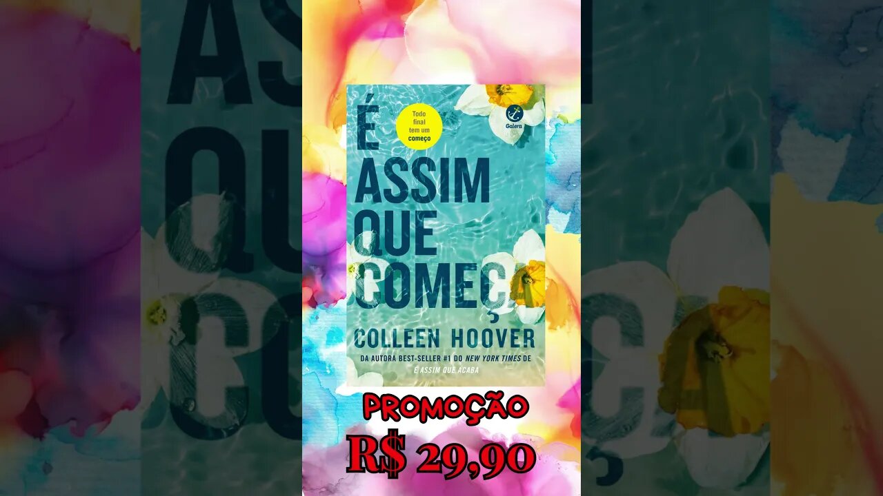 Ofertas BookFriday Amazon - É assim que começa