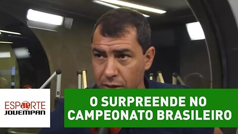 Carille revela o que o surpreende no Campeonato Brasileiro!