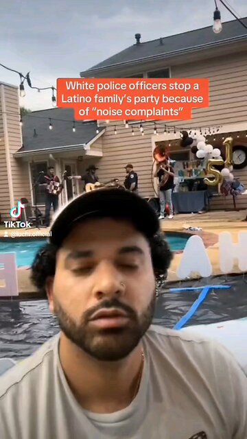 'MyUndocumentedAss' says Cobb County Georgia Police are racist for giving two noise warnings...