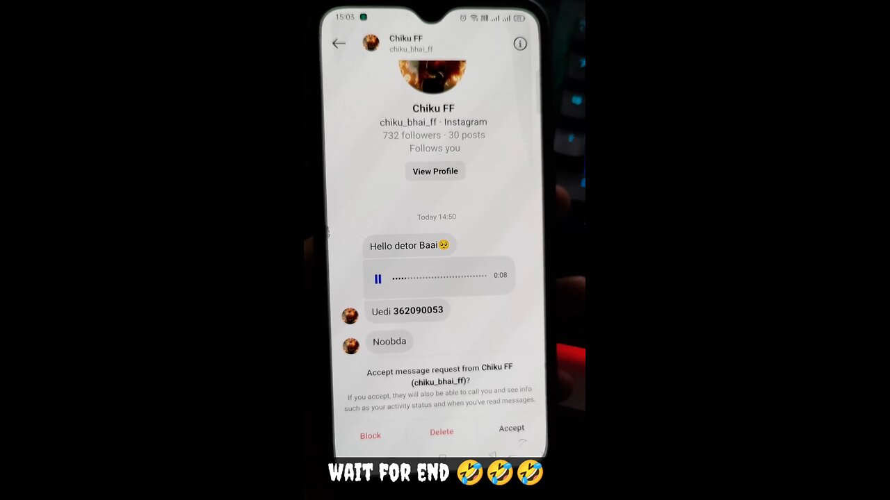 wati for end 🤣