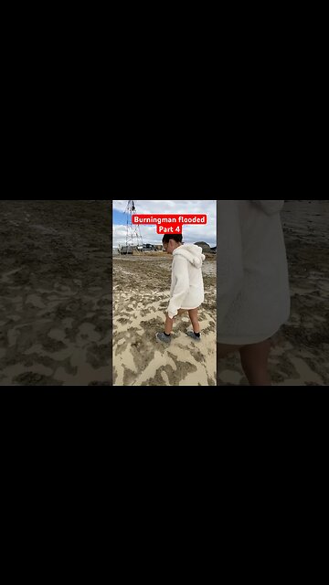 Sloppy conditions at #burningman update #flooded #update