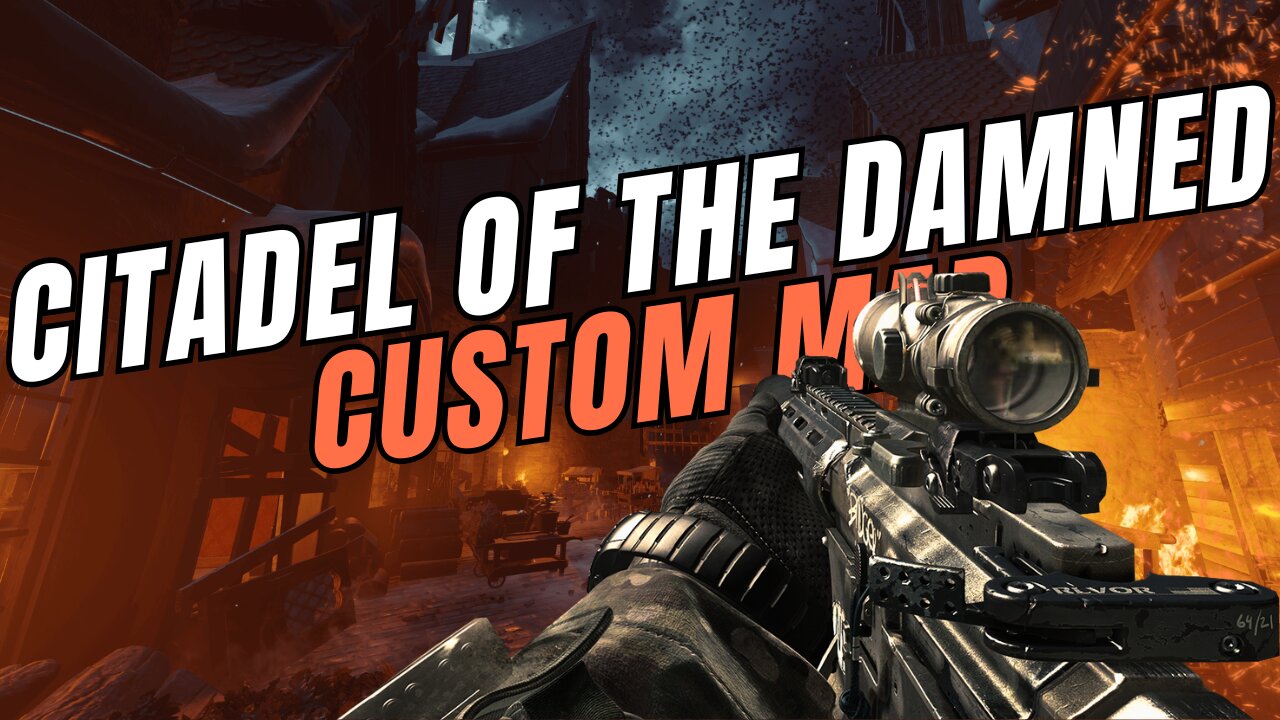 CITADEL OF THE DAMNED CUSTOM ZOMBIES GAMEPLAY IN BLACK OPS 3