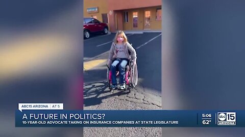 10-year-old Tucson advocate testifies for bill to improve "step therapy" process