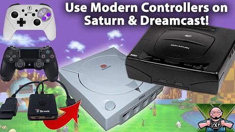 Use XBox, PlayStation & Switch Controllers on Dreamcast & Saturn With Brook Gaming Wingman SD