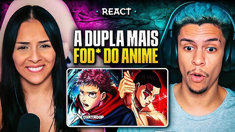 NOVATROOP ft. HENRIQUE MENDONÇA - Itadori e Todo (Jujutsu Kaisen) | [React em Casal] 🔥