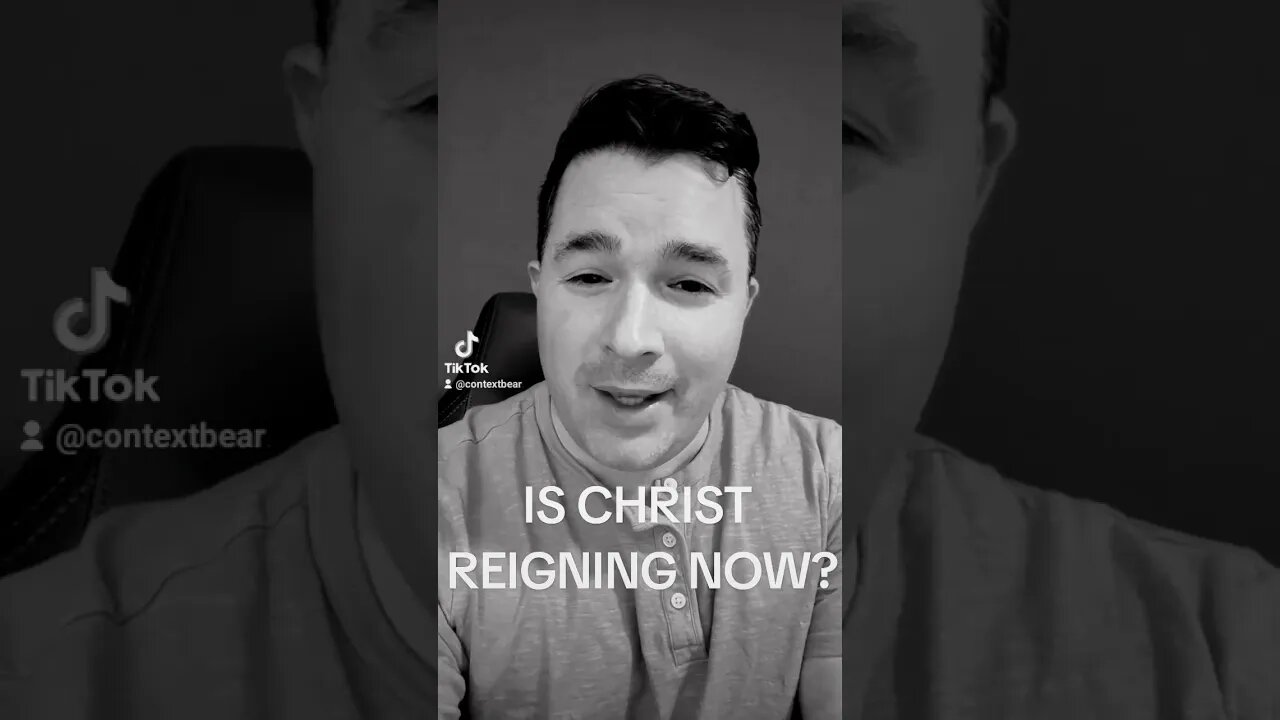 Is Christ Reigning Now? #apologetics #revelation #postmillenium #secondcoming #kingdomcome