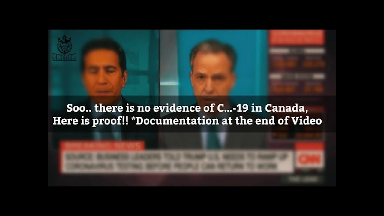 There is no proof of C….-19 Virus in Canada(Documentation in the video)