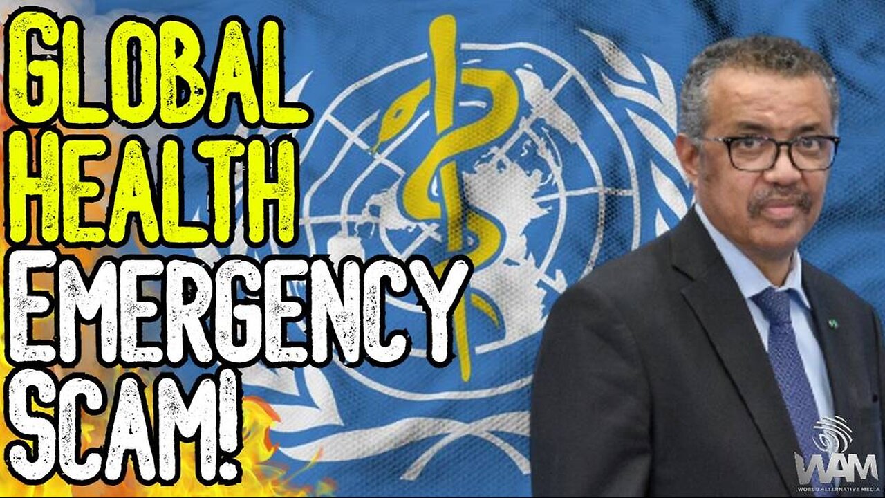 IT'S BACK! GLOBAL HEALTH EMERGENCY SCAM! - New Lockdowns For Fake Monkeypox?