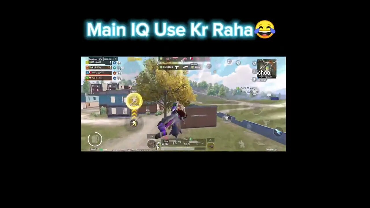 Intense Fight In School Apartment 1 vs 4 On Arbi Pro Squad #short #ragnarlivegaming