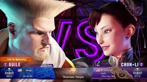 Street Fighter 6 Guile vs Chun Li BO3