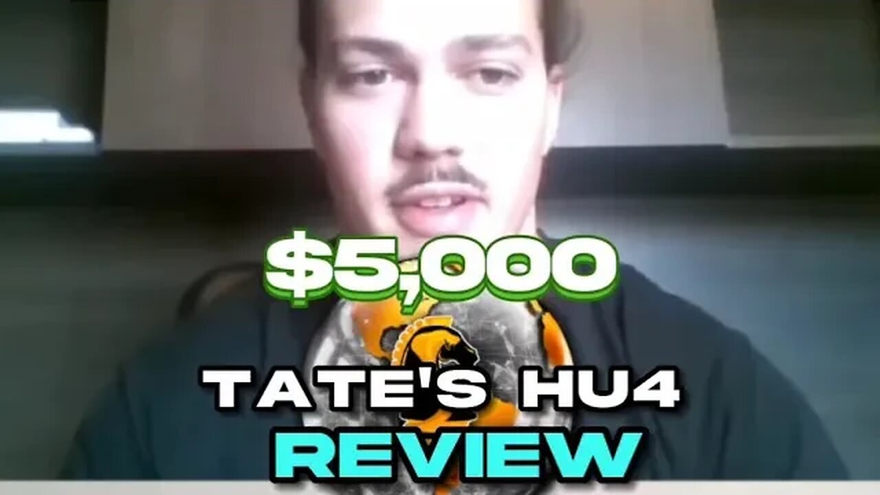 Tate's The Real World AKA Hustler's University 4.0 Student Review #80 🎓🔥💪