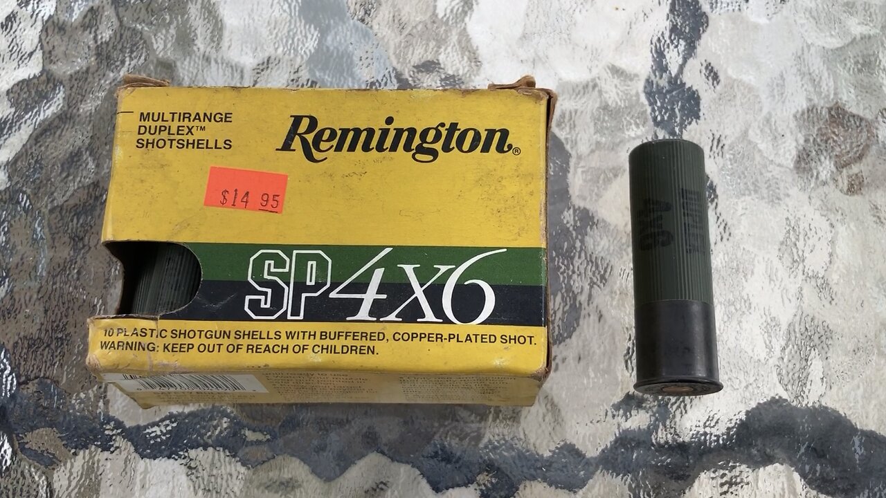 12 Gauge Remington SP 3” 4x6 - Breakdown