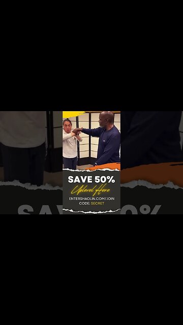 SAVE 50% SALE @ ENTER SHAOLIN | LEARN KUNG FU ONLINE #SHORTS