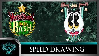 Speed Drawing: MobéBuds Jingle Bash - Decoadolph | A.T. Andrei Thomas 2022