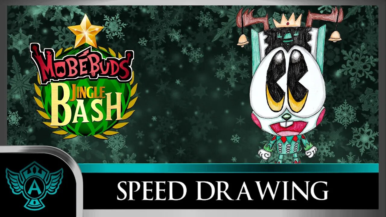 Speed Drawing: MobéBuds Jingle Bash - Decoadolph | A.T. Andrei Thomas 2022