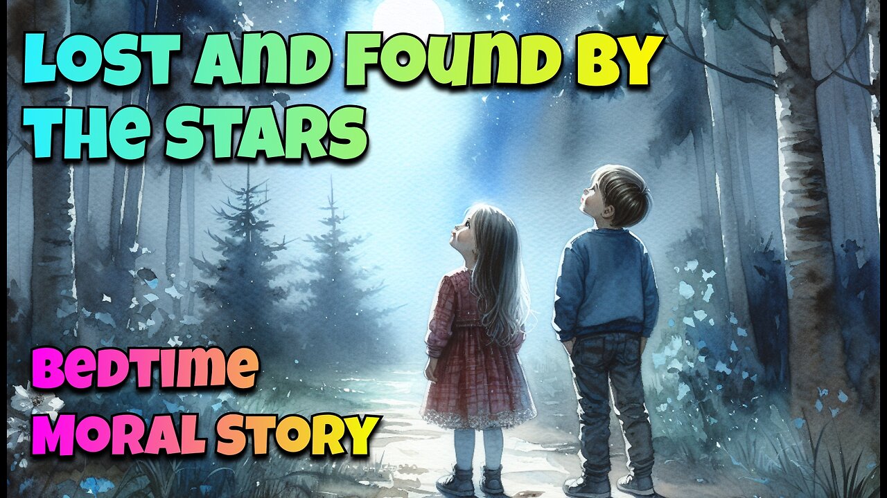 Lost and Found by the Stars - Story for Kids in English