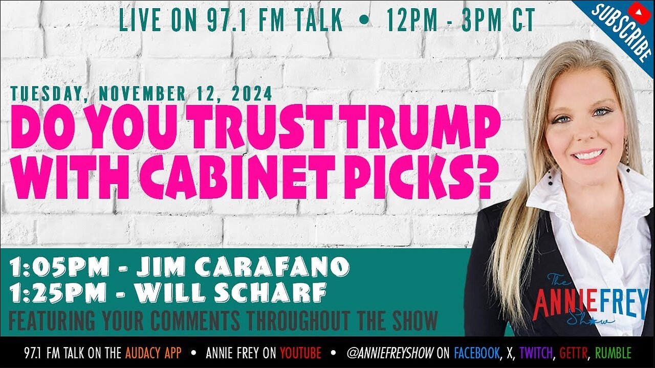 Do you trust Trump's judgement on his cabinet picks?