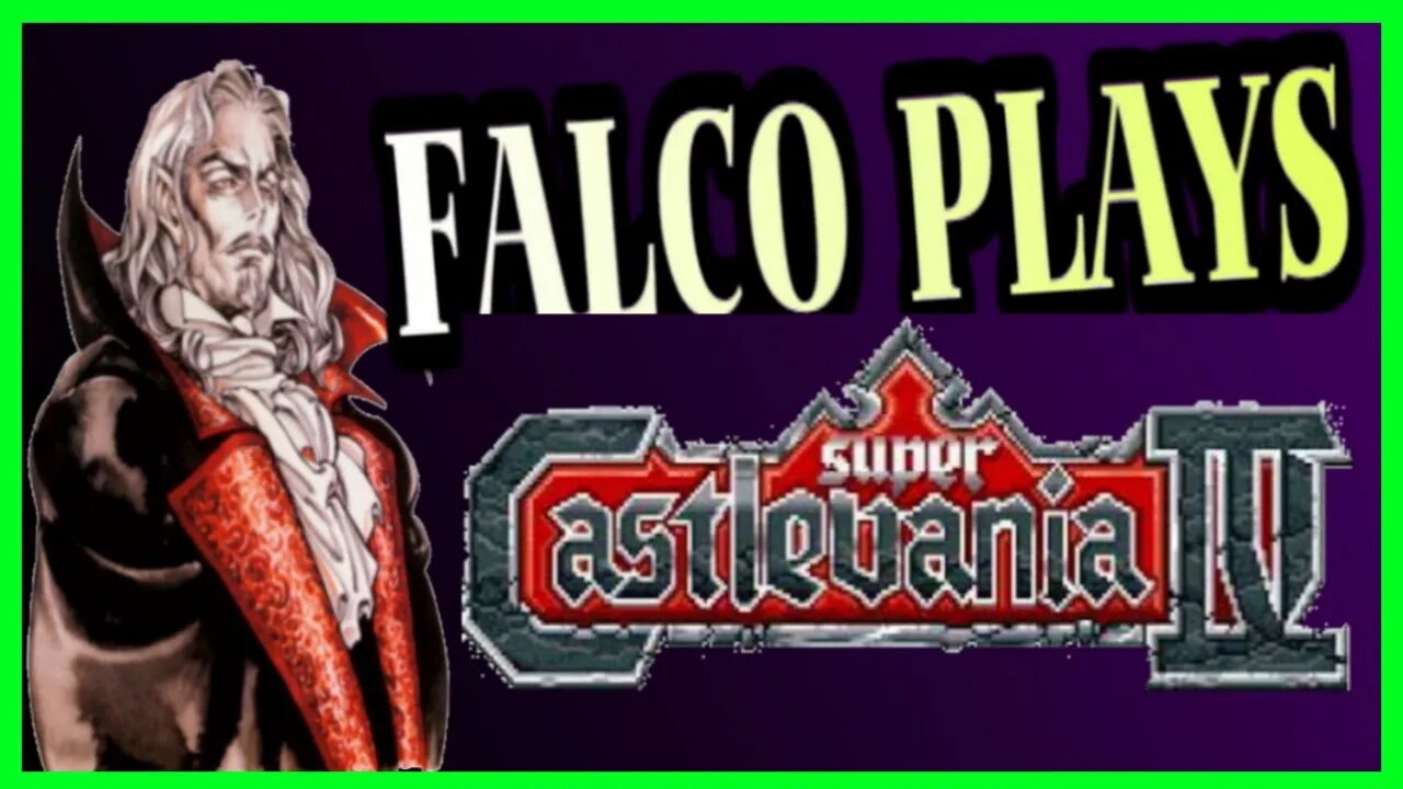 Let's Play Super Castlevania IV (SNES) #2 | Falcopunch64