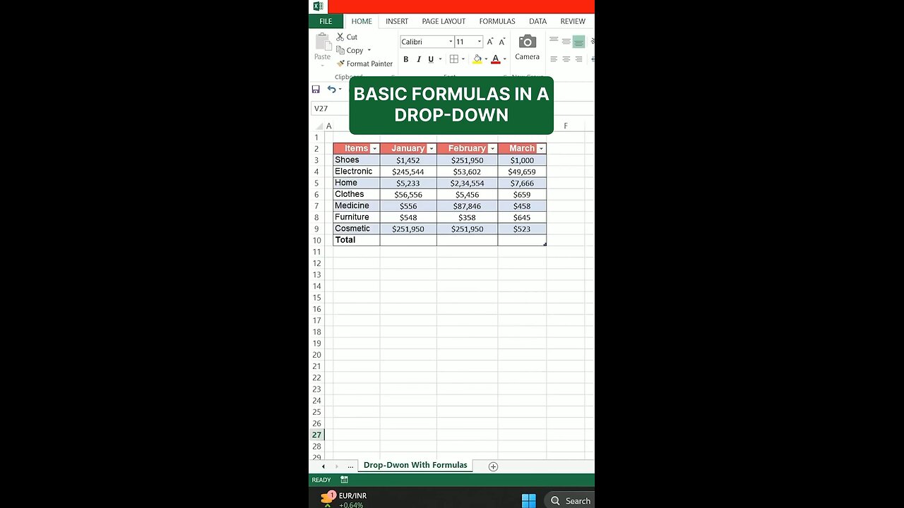 learn Excel with me... simple hacks part 2 #excel