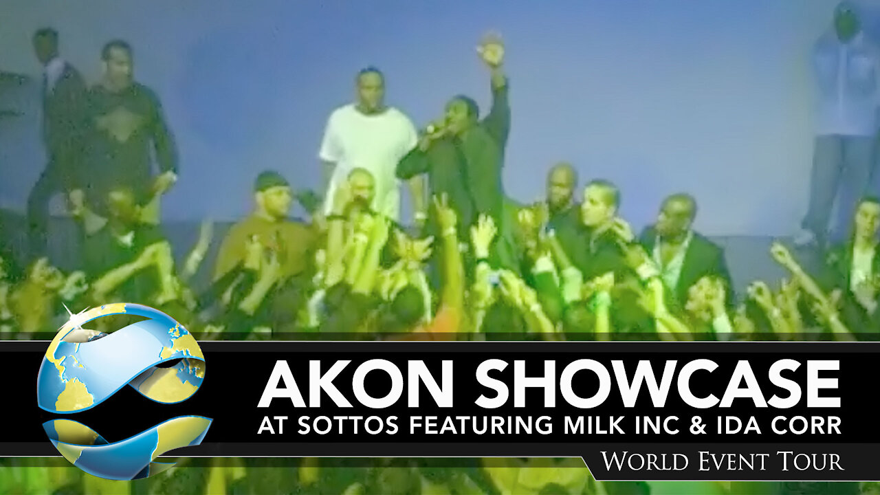 Akon showcase at Sottos featuring Milk Inc & Ida Corr
