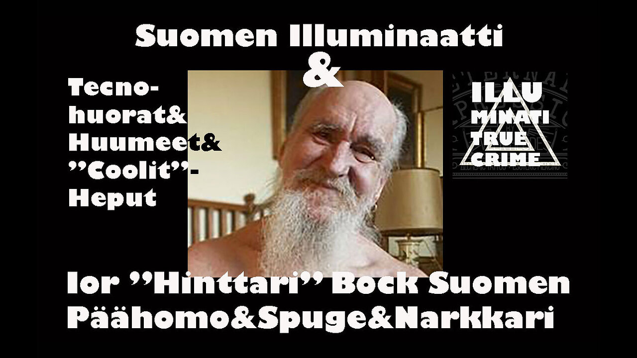 Markus Haikara #67 - Ior Bock Suomen Päähomo&Spuge&Narkkari ja Suomen Illuminaatti