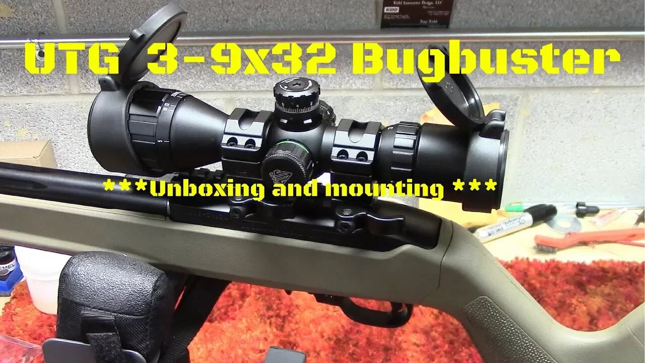 UTG Bugbuster Scope Ruger 1022