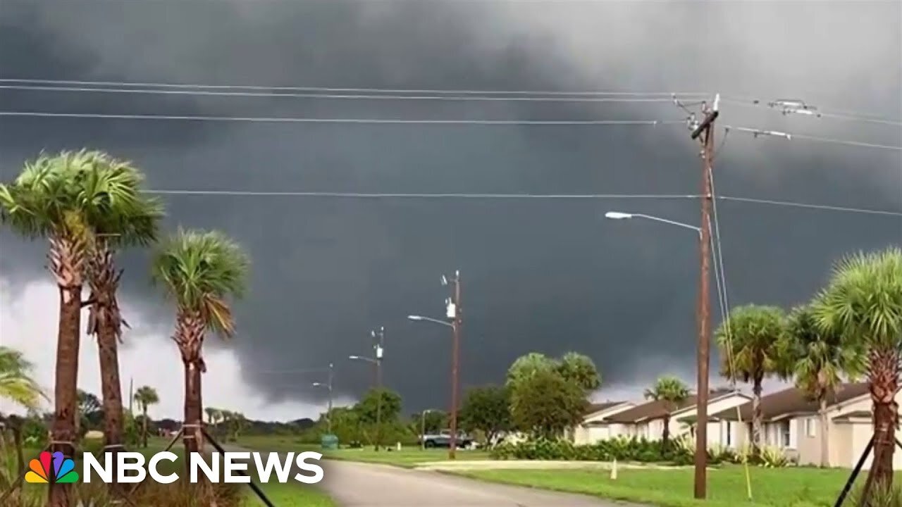 Special report_ Multiple tornadoes seen in Florida ahead of Milton s landfall