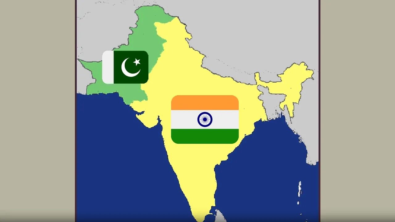 India vs Pakistan - Ages Of Conflict World War Simulator