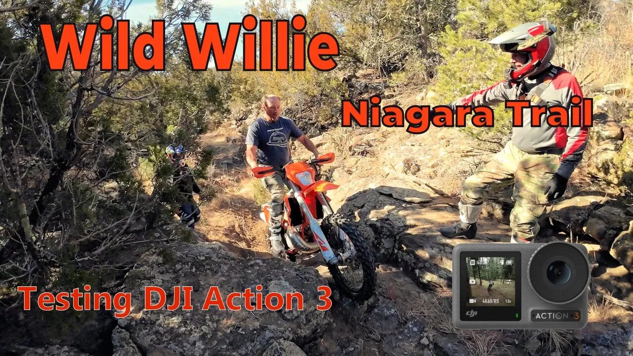 DJI Osmo Action 3 - First Ride 4K@30fps, Wide, and Rock Steady