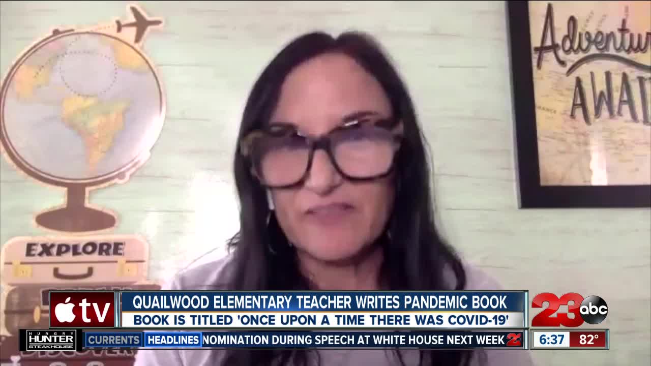 Quailwood Elementary teacher creates Covid-19 pandemic book