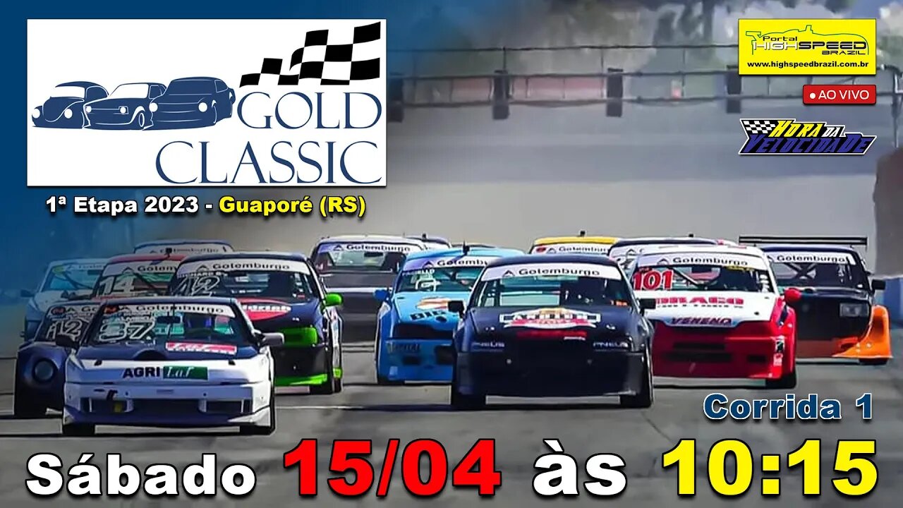 GOLD CLASSIC | Corrida 1 | 1ª Etapa 2023 | Guaporé (RS) | Ao Vivo