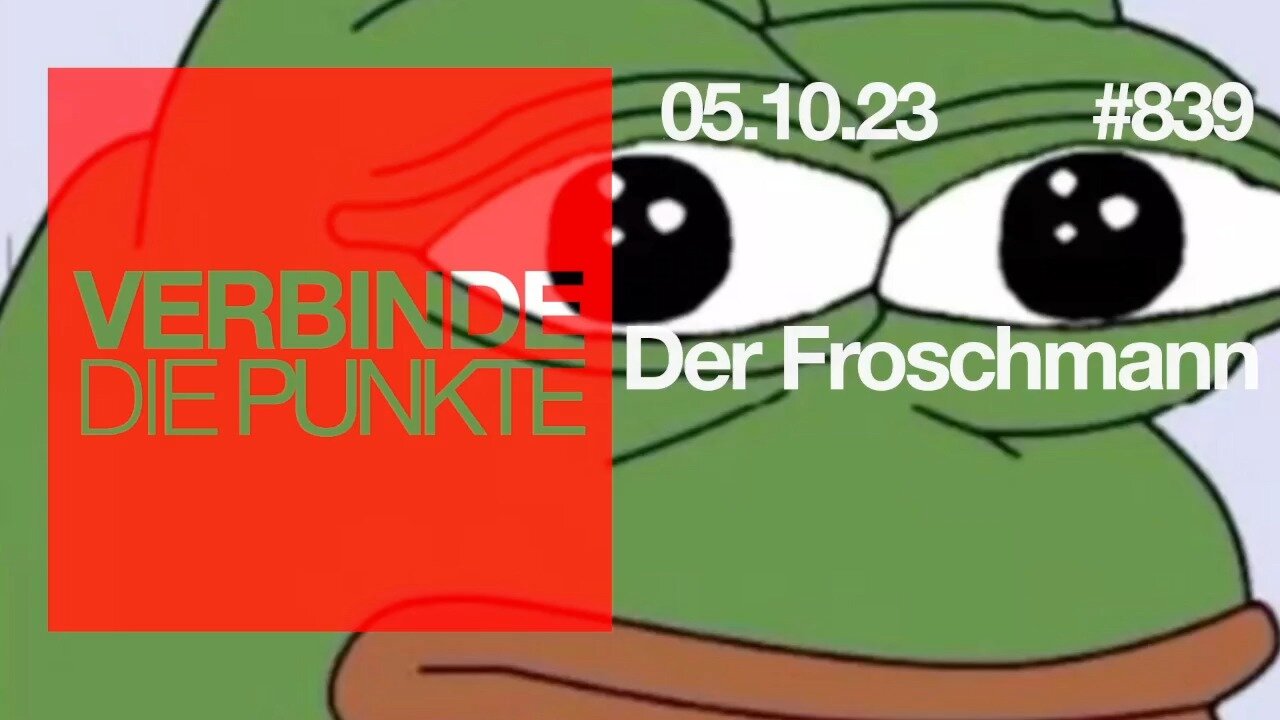 Verbinde die Punkte 839 - Der Froschmann vom 05.10.2023