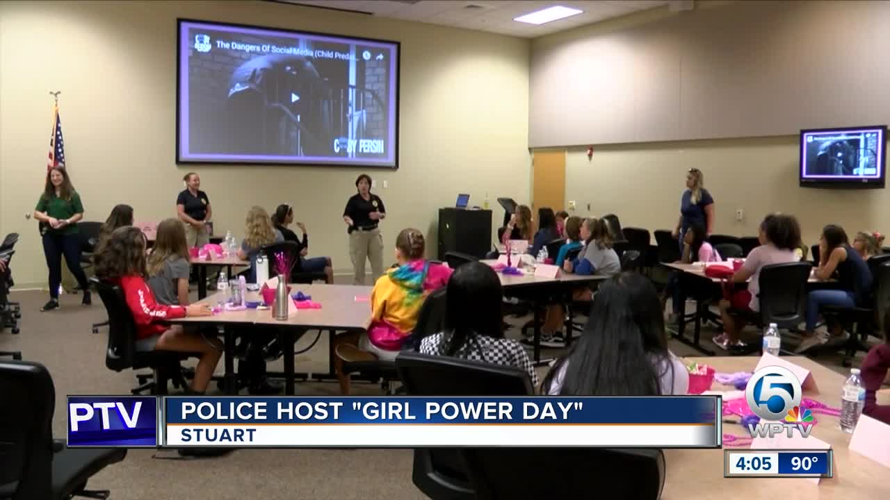 Stuart police hold 'girl power' event