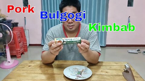 pork bulgogi kimbab from 7/11 Thailand