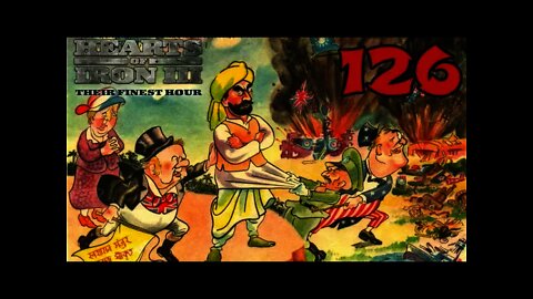 Hearts of Iron 3: Black ICE 9.1 - 126 (Japan) Conquering... .er.. .Liberating India Con.