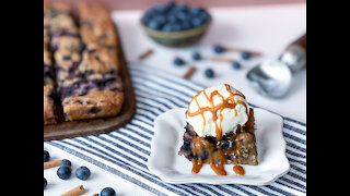 Cooking w/ Caramel Eps. 31 Blueberry Blondies