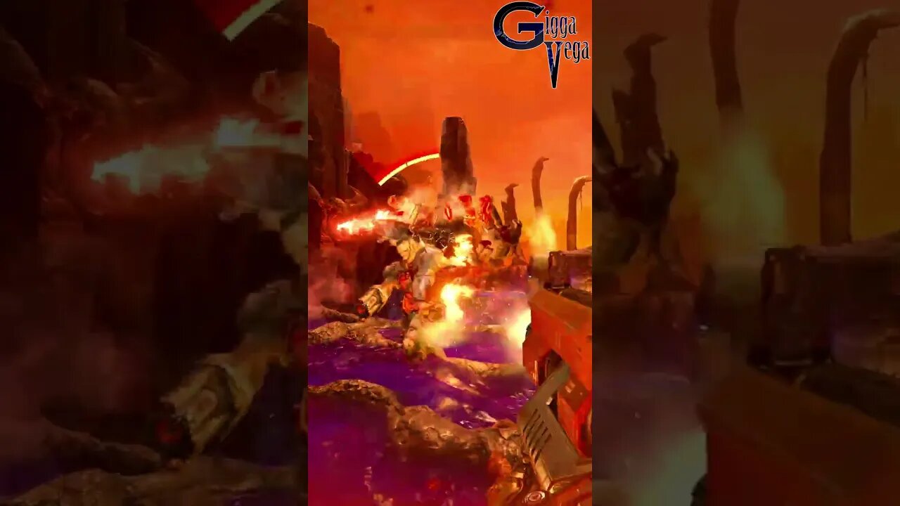 EVERY SINGLE SECOND IN HELL GETS MORE INTENSE #DOOMETERNAL #DOOM #SHORTS