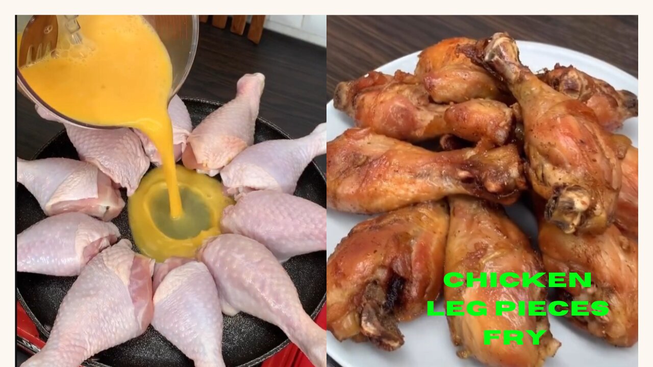 Chicken leg Pieces fry recipe video