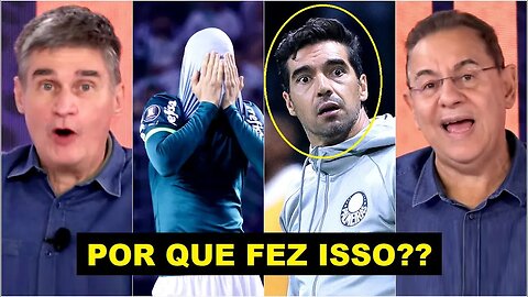 "ISSO É MUITA TEIMOSIA, cara! NÃO TEM O MENOR SENTIDO o Abel..." Palmeiras ELIMINADO gera DEBATE!